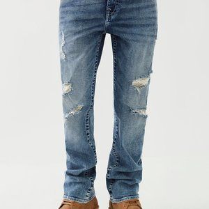 TRUE RELIGION RICKY STRAIGHT JEAN 34"